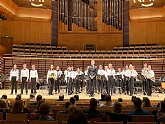 Hovedkorps p scenen i Stavanger konserthus under RM 2019